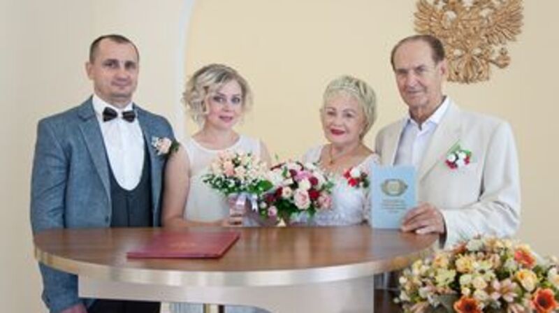 Супружеская пара из Ессентуков отметила бриллиантовую свадьбу