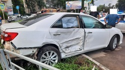 Две легковушки столкнулись на перекрёстке в Георгиевске