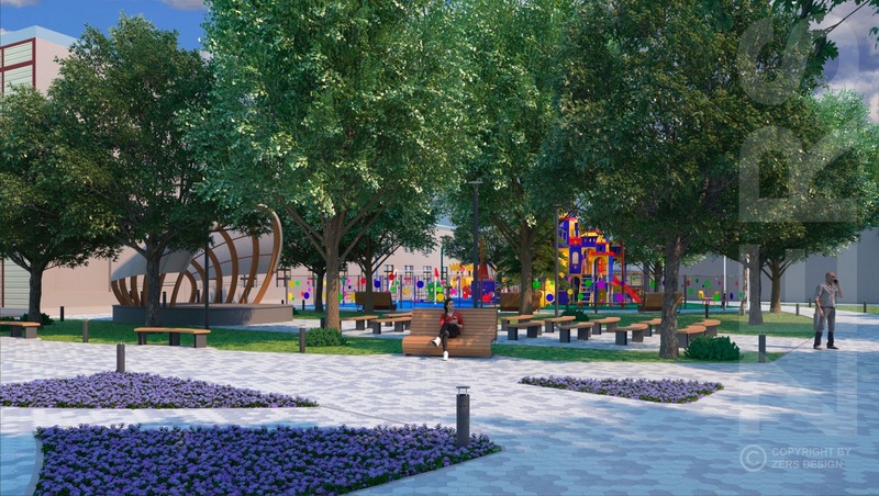 Площадь Возрождения в Ессентуках преобразится летом 2022 года