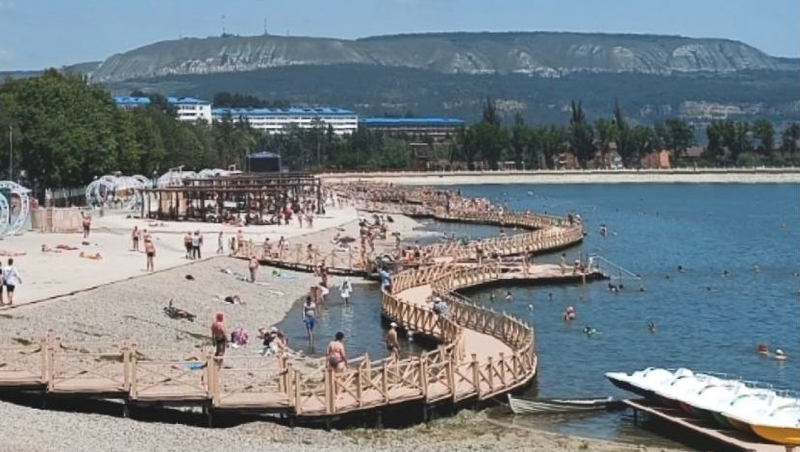 Запрет на купание в Старом озере Кисловодска продлён