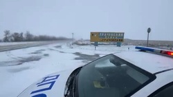 Ставропольских автомобилистов предупредили о снегопаде и сильном боковом ветре