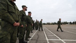 Очередные команды мобилизованных ставропольских бойцов выехали к местам военной подготовки