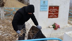 Территорию у могилы замученных фашистами евреев привели в порядок жители Петровского округа 