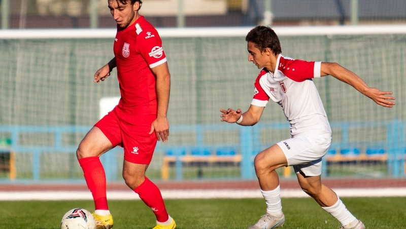 Футболисты «Машука-КМВ» в Пятигорске сыграли с «Победой» из Хасавюрта