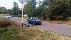 Ставрополец сбил велосипедиста, выехавшего на встречную полосу