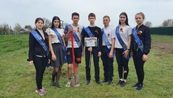 Школьники Красногвардейского округа приняли участие в акции «Сад памяти»