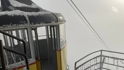 Канатная дорога в Пятигорске временно прекратила работу из-за ветра