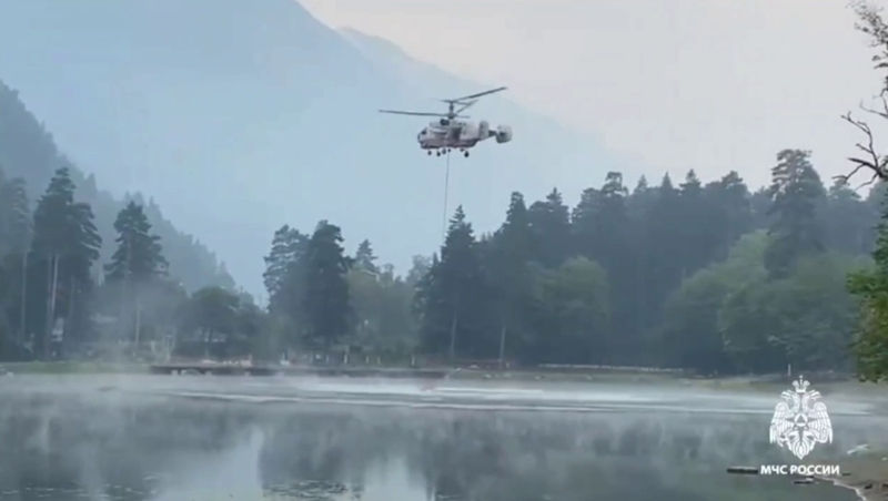 Более 260 га леса сгорело в Домбае 