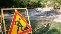 В ставропольском селе благоустраивают парковую зону по нацпроекту