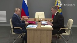 Президент России Владимир Путин провёл встречу с губернатором Ставрополья 