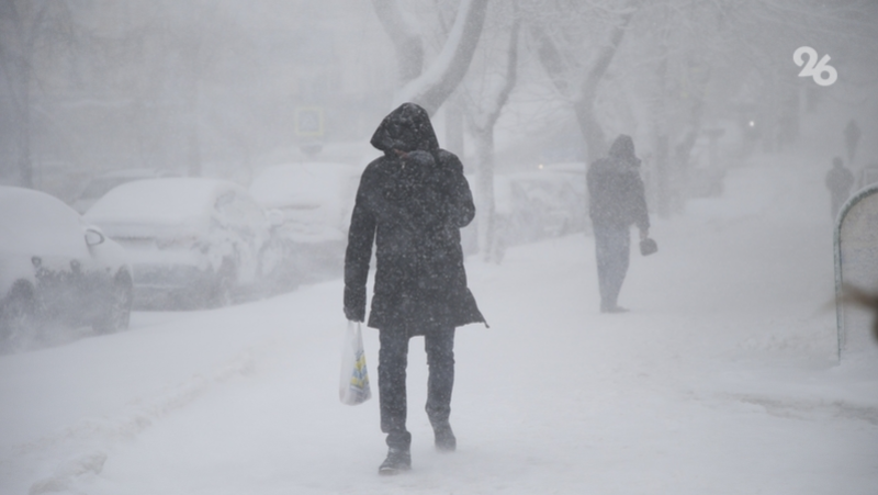 Метель и гололедицу 17-18 января прогнозируют синоптики на Ставрополье 