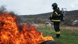Более 920 пожаров произошло на Ставрополье с начала года