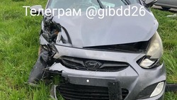 Два водителя и пассажир пострадали в ДТП в Шпаковском округе