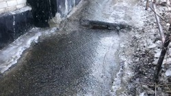 Улицу в Ставрополе затопило из-за забившейся ливнёвки