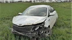 В Новоалександровском округе в аварии пострадала водитель