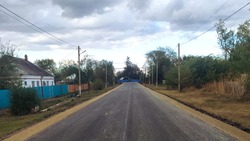Ремонт 700-метровой дороги завершили в посёлке на Ставрополье 