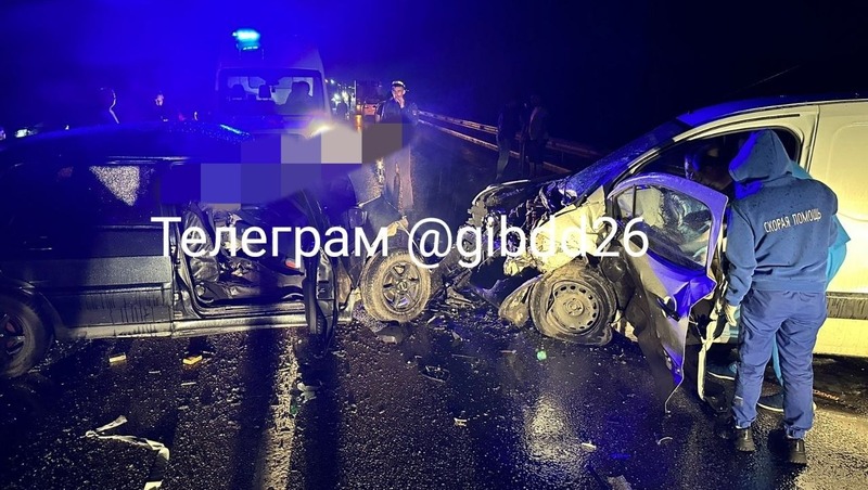 Начинающий водитель погиб в аварии под Ставрополем