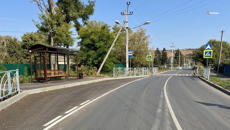 Полукилометровый участок дороги отремонтировали в селе Пелагиада 