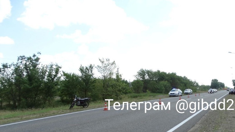 В Ипатовском округе 82-летний мотоциклист впал в кому после ДТП 