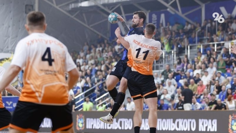 Гандболисты ставропольского «Виктора» добыли ничью в Снежинске