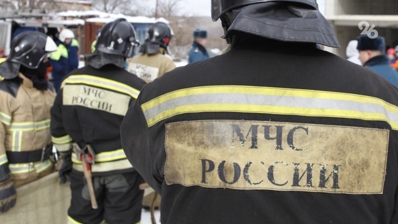 Пожар потушили в производственном здании в Ставрополе