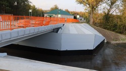 Реконструкция моста в Новоселицком округе подходит к концу 