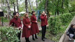 Творческие коллективы выступили для ветеранов в Ставрополе 