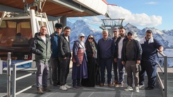 Делегация туроператоров из Ирана посетила Эльбрус