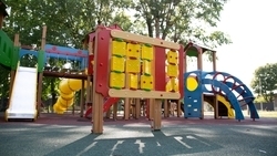 Игровой комплекс строят в селе Кочубеевского округа