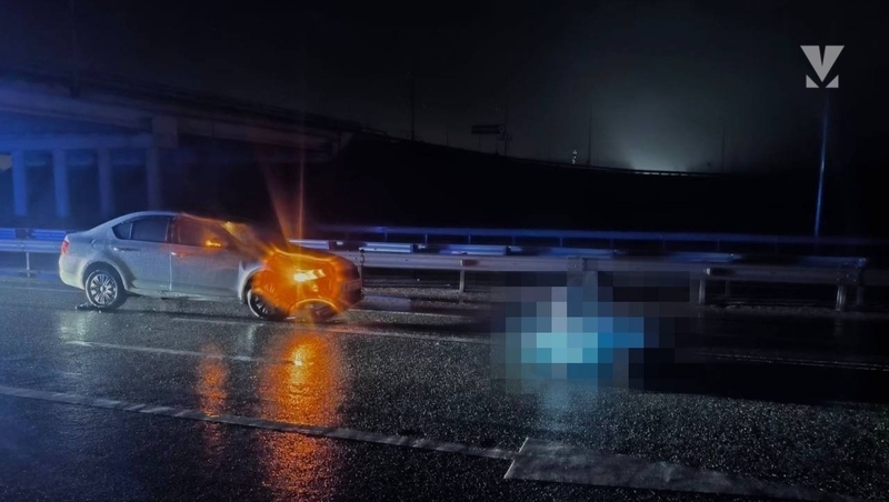 Неизвестный пешеход погиб под колёсами иномарки в Предгорном округе