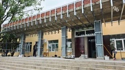 Ремонт школы №10 в хуторе Перевальном планируют завершить к 1 сентября