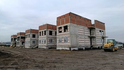 В Михайловске строители возвели стены двухэтажного детского сада