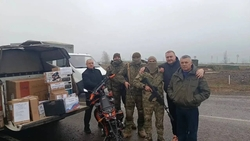 Советский округ отправил в зону СВО адресный груз для военных