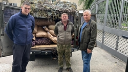 В зону СВО доставили ещё один конвой с провизией из Петровского округа