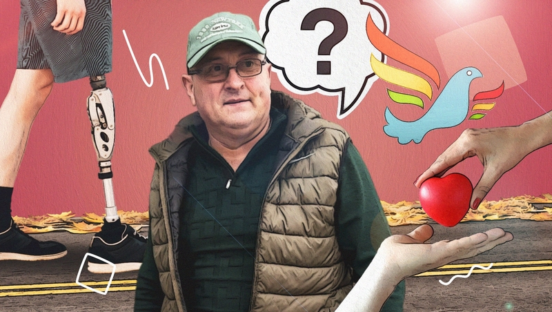 «Надо двигаться дальше»: ставрополец без ноги живёт полной жизнью и помогает другим инвалидам 