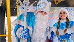 Дед Мороз и Снегурочка поздравят с Новым годом пассажиров троллейбусов в Ставрополе