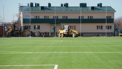 Реконструкцию стадиона в Изобильном завершат к февралю 2023 года