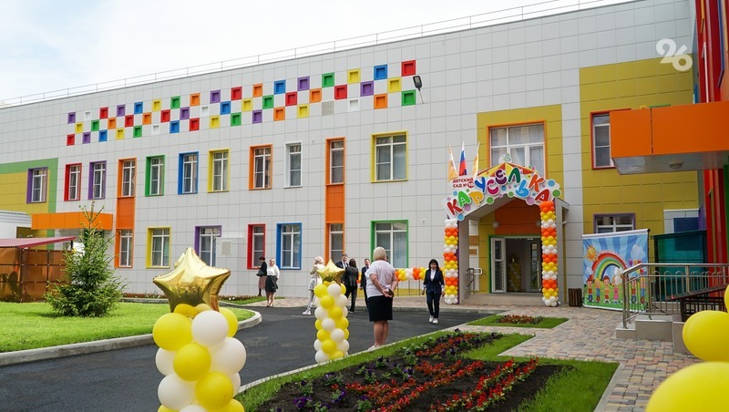 Губернатор Владимиров посетил открытие нового детсада в юго-западном районе Ставрополя
