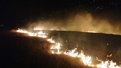 Пожар на горе Юца потушили в Предгорном округе