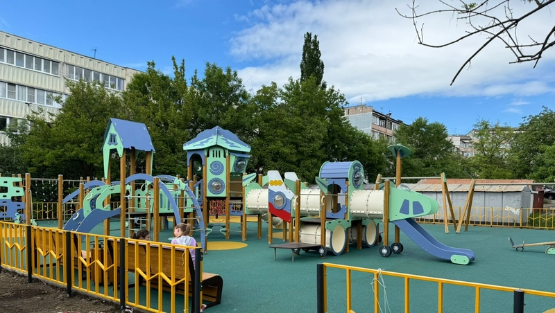 Новую спортивно-игровую площадку оборудовали в Кисловодске по инициативе горожан