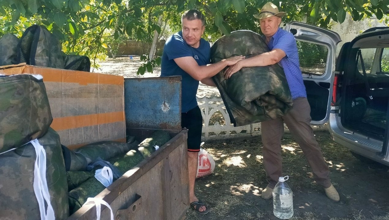 Груз из Петровского округа направили на Херсонское направление для бойцов СВО
