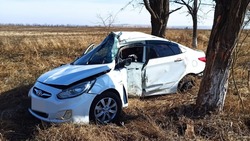Непристёгнутый юный пассажир пострадал в ДТП в Грачёвском округе
