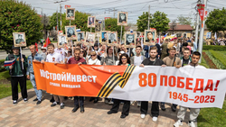 «ЮгСтройИнвест» вместе со ставропольцами отпраздновал 80-летие Великой Победы