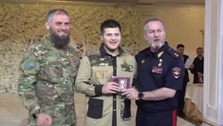Адам Кадыров получил новую медаль — «Защитник Чеченской Республики»