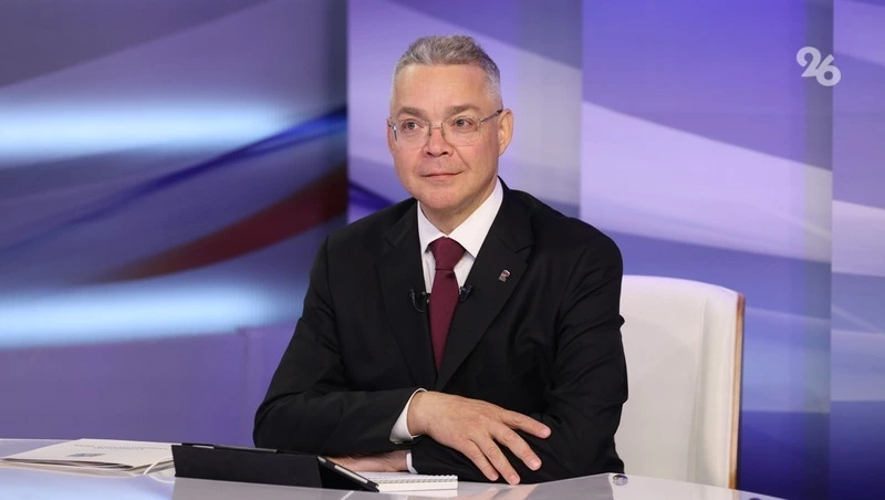 Прямая линия губернатора Владимира Владимирова прошла на Ставрополье