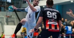 Гандболисты ставропольского «Виктора» отпраздновали победу в Астрахани