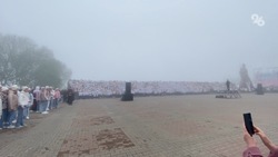 Тысячеголосый хор выступил на Крепостной горе в Ставрополе