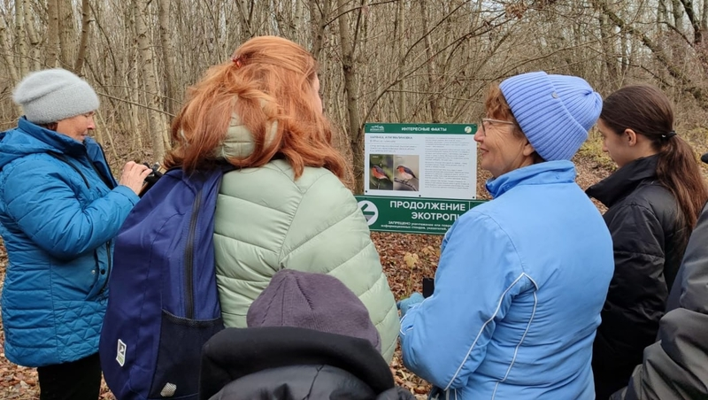 В георгиевском заказнике «Сафонова дача» появилась новая экологическая тропа