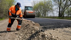 Ремонт дороги в Новоалександровском округе идёт с опережением графика