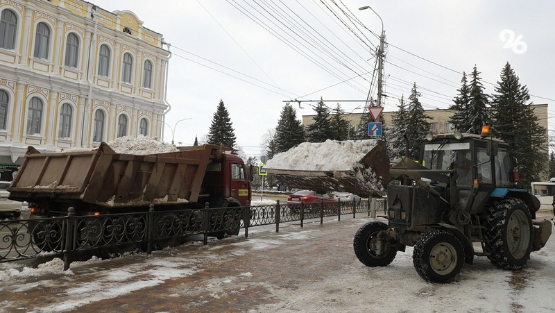Около 50 км городских дорог убрали коммунальщики Ставрополя к 8 Марта